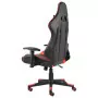 Sedia da Gaming Girevole Rossa in PVC