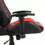 Sedia da Gaming Girevole Rossa in PVC