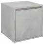 Cassetto Contenitore Grigio Cemento 40,5x40x40 cm in Legno