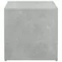 Cassetto Contenitore Grigio Cemento 40,5x40x40 cm in Legno