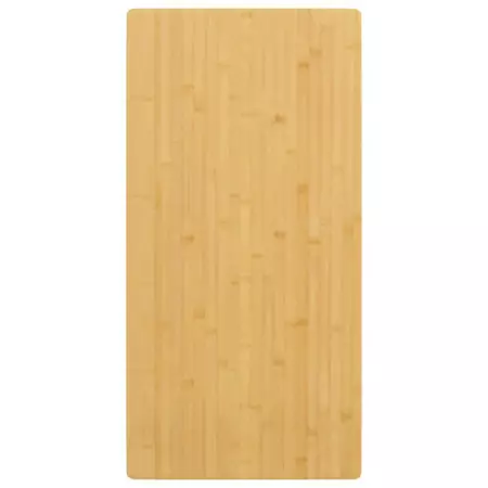 Piano del Tavolo 40x80x4 cm in Bambù