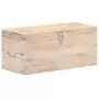 Baule 90x40x40 cm in Legno Massello di Acacia