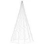 Albero di Natale Pennone Blu 3000 LED 800 cm