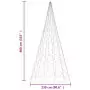 Albero di Natale Pennone Blu 3000 LED 800 cm