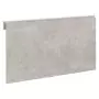 Tavolino Muro Pieghevole Grigio Cemento 100x60x56cm Multistrato