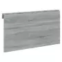 Tavolino Muro Pieghevole Grigio Sonoma 100x60x56 cm Multistrato