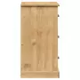 Credenza con Cassetti VIGO 78x40x75cm Legno Massello Pino