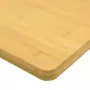 Piano del Tavolo 50x100x1,5 cm in Bambù