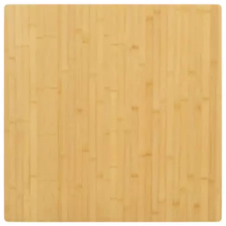 Piano del Tavolo 80x80x2,5 cm in Bambù