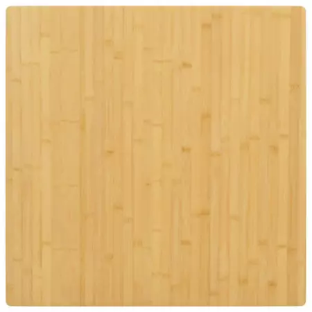 Piano del Tavolo 80x80x1,5 cm in Bambù