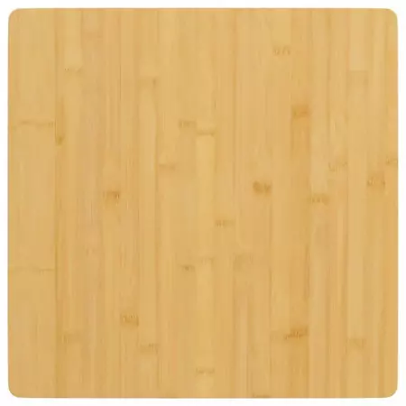Piano del Tavolo 50x50x2,5 cm in Bambù