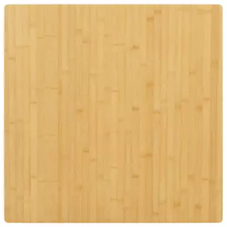 Piano del Tavolo 90x90x2,5 cm in Bambù