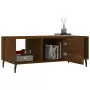 Tavolino Salotto Rovere Marrone 102x50x40 cm Legno Multistrato