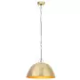 Lampada Industriale Vintage 25 W Ottone Rotonda 41 cm E27