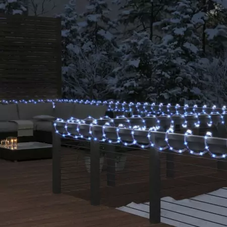 Stringa di Luci con 480 LED Bianco Freddo 20 m in PVC