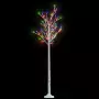 Albero Natale 180 LED 1,8m Salice Colorato Interno Esterno