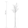 Albero Natale 180 LED 1,8m Salice Colorato Interno Esterno