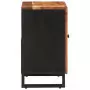 Mobile Lavabo 62x33x58 cm Legno Massello Acacia e Multistrato