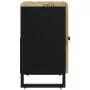 Mobile Lavabo 62x33x58cm Legno Massello Mango Legno Multistrato