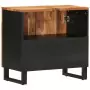 Mobile Lavabo 62x33x58 cm Legno Massello Acacia e Multistrato