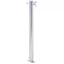 Colonna d'Acqua da Giardino 100 cm Acciaio Inox Rotonda