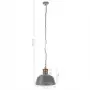 Lampada a Sospensione Industriale 32 cm Grigia E27