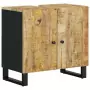 Mobile Lavabo 62x33x58cm Legno Massello Mango Legno Multistrato