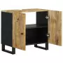 Mobile Lavabo 62x33x58cm Legno Massello Mango Legno Multistrato