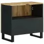 Mobile Lavabo 62x33x58cm Legno Massello Mango Legno Multistrato