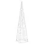 Cono di Luce LED Acrilico Decorativo Bianco Freddo 60 cm