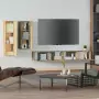 Set di Mobili Porta TV 4 pz Rovere Sonoma in Legno Multistrato