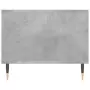 Tavolino Salotto Grigio Cemento 102x50x40 cm Legno Multistrato