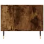 Tavolino da Salotto Rovere Fumo 102x50x40 cm Legno Multistrato