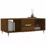 Tavolino Salotto Rovere Marrone 102x50x40 cm Legno Multistrato