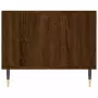 Tavolino Salotto Rovere Marrone 102x50x40 cm Legno Multistrato