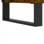 Credenza Rovere Fumo 57x35x90 cm in Legno Multistrato