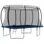 Set Trampolino Rettangolare 335x244x90 cm 150 kg