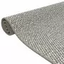 Tappeto Corsia Aspetto Sisal Tortora 50x150 cm