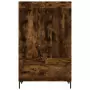 Credenza Rovere Fumo 69,5x31x115 cm in Legno Multistrato