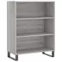 Scaffale Grigio Sonoma 69,5x32,5x90 cm in Legno Multistrato