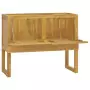 Mobile da Bagno 90x45x75 cm in Legno Massello di Teak