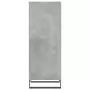 Credenza Grigio Cemento 34,5x32,5x90 cm in Legno Multistrato