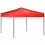 Tenda per Feste Pieghevole Rossa 3x3 m