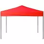 Tenda per Feste Pieghevole Rossa 3x3 m