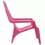 Sedie Giardino 2pz Bambini Rosa 37x34x44cm PP Aspetto in Legno