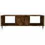 Tavolino da Salotto Rovere Fumo 104x60x35 cm Legno Multistrato