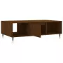 Tavolino Salotto Rovere Marrone 104x60x35 cm Legno Multistrato