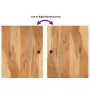 Set Mobili da Bagno 5 pz in Legno Massello di Acacia