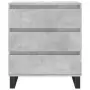 Credenza Grigio Cemento 60x35x70 cm in Legno Multistrato