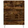 Credenza Rovere Fumo 69,5x34x90 cm in Legno Multistrato